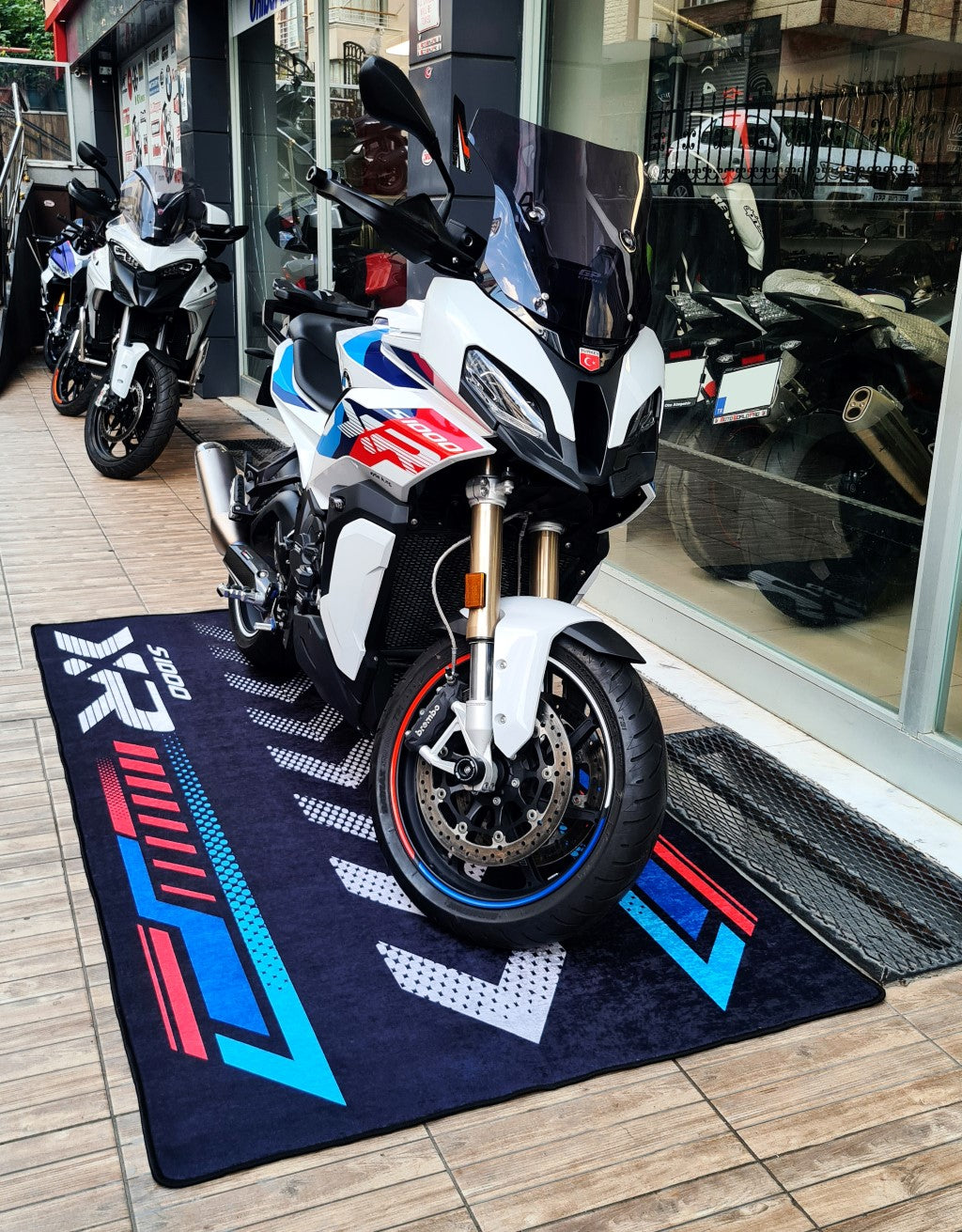 Designed Pit Mat for BMW S1000 XR Motorcycle - MM7279