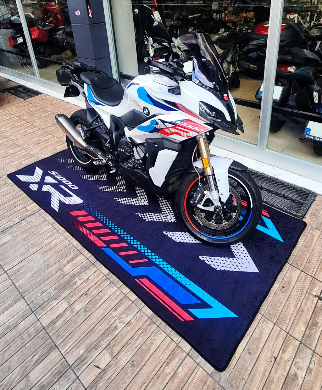 Designed Pit Mat for BMW S1000 XR Motorcycle - MM7279