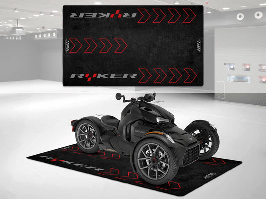 Designed Pit Mat for Can-Am Ryker Motorcycle - MM7221