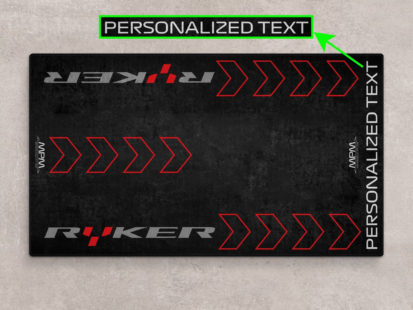 Designed Pit Mat for Can-Am Ryker Motorcycle - MM7221