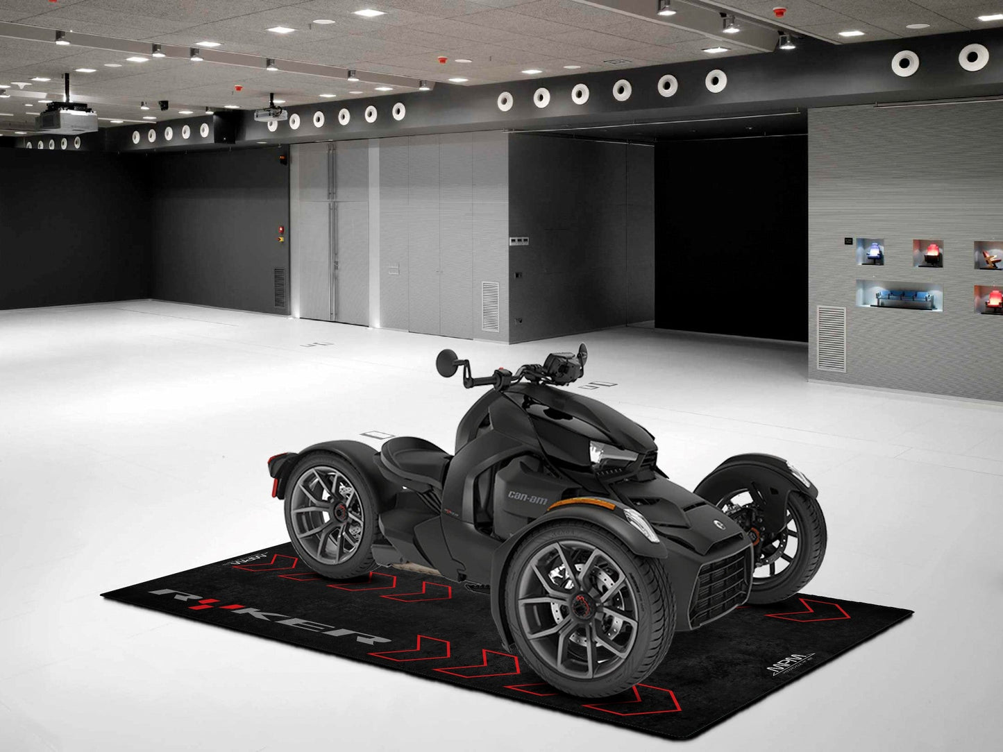 Designed Pit Mat for Can-Am Ryker Motorcycle - MM7221