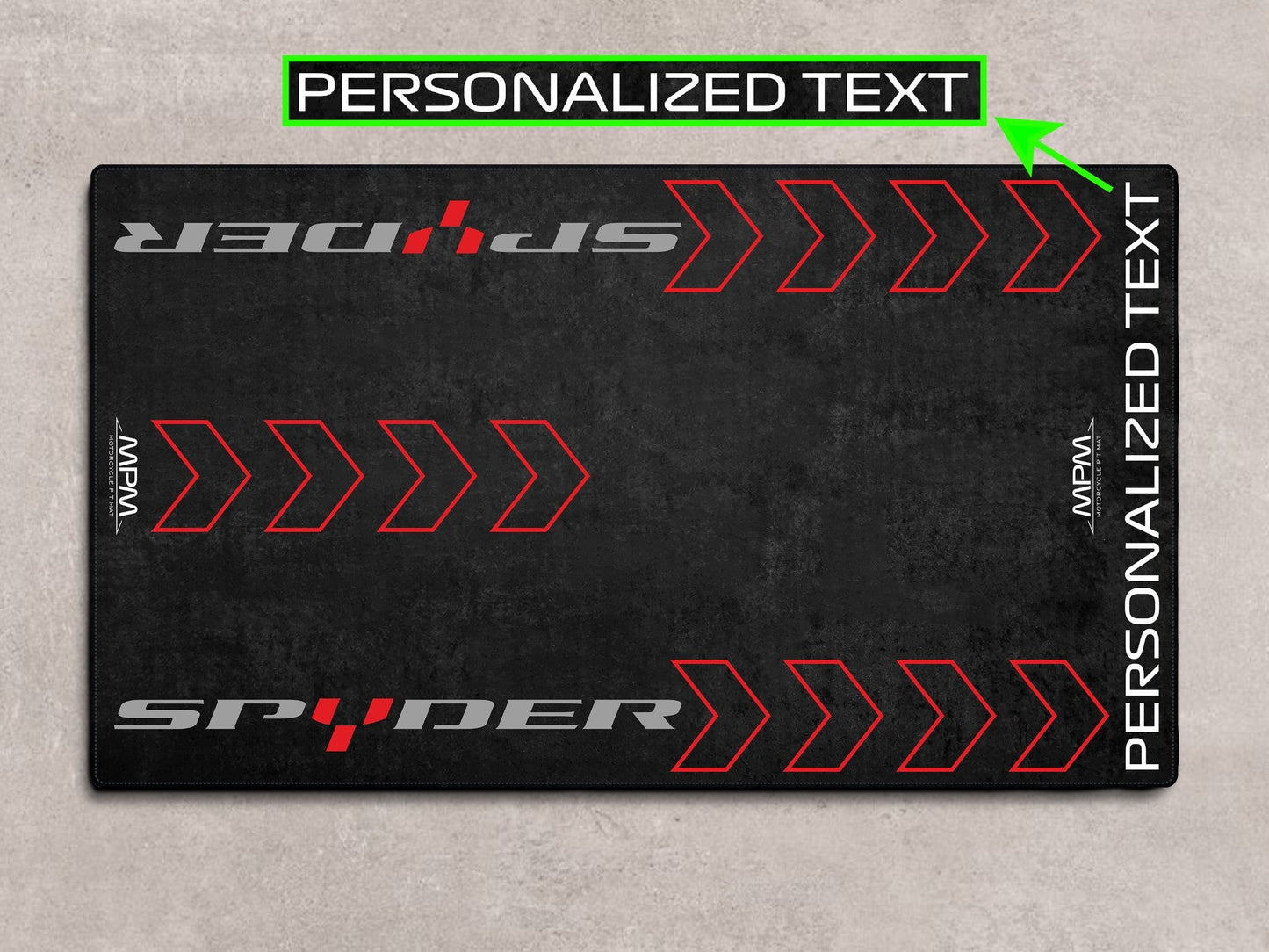Designed Pit Mat for Can-Am Spyder Motorcycle - MM7213