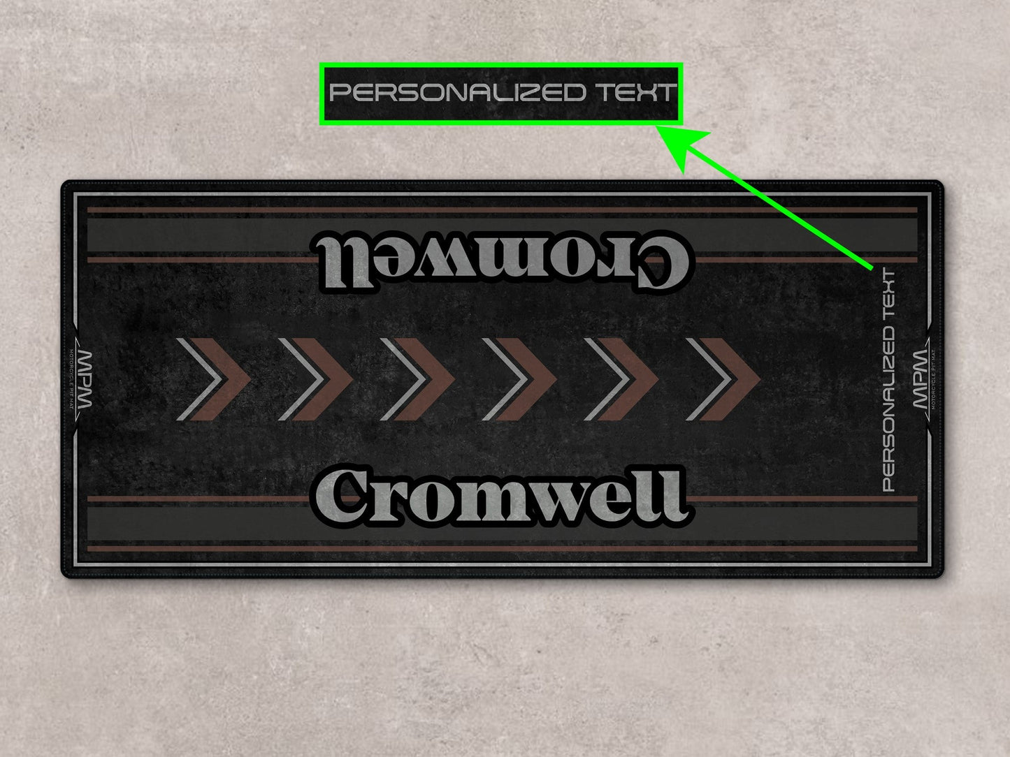 Designed Pit Mat for Brixton Cromwell Motorcycle - MM7460