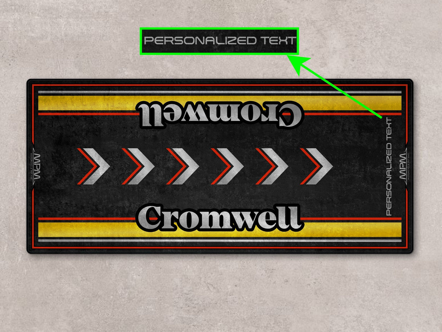 Designed Pit Mat for Brixton Cromwell Motorcycle - MM7460