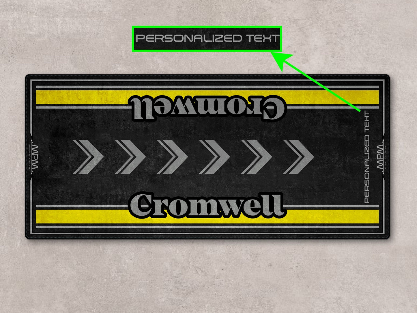 Designed Pit Mat for Brixton Cromwell Motorcycle - MM7460