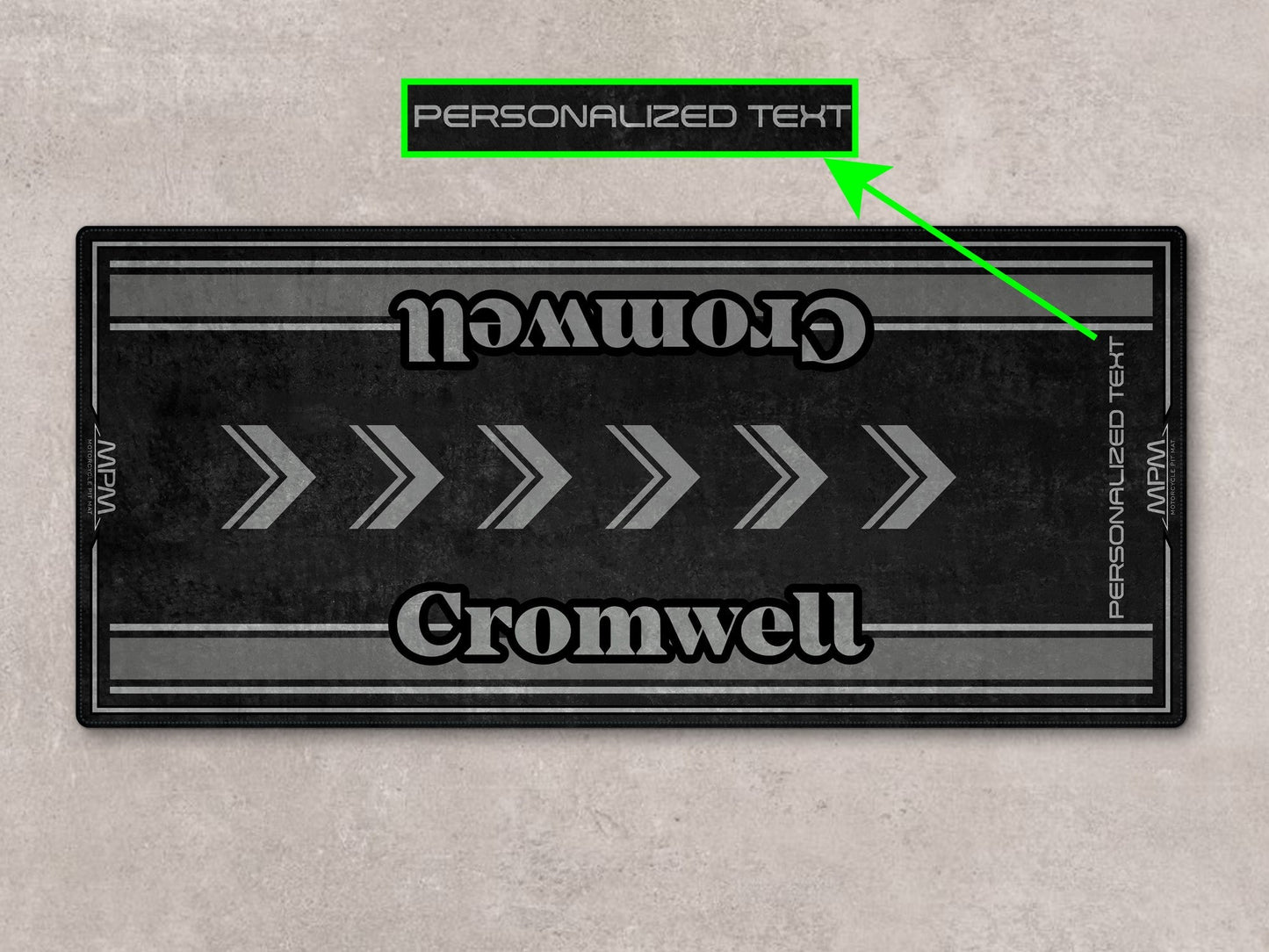 Designed Pit Mat for Brixton Cromwell Motorcycle - MM7460