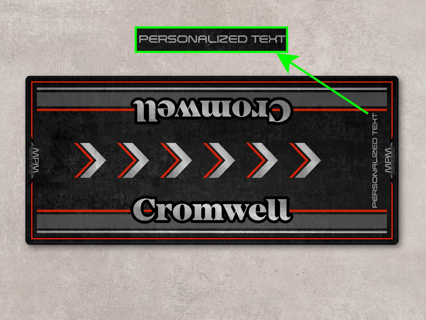 Designed Pit Mat for Brixton Cromwell Motorcycle - MM7460