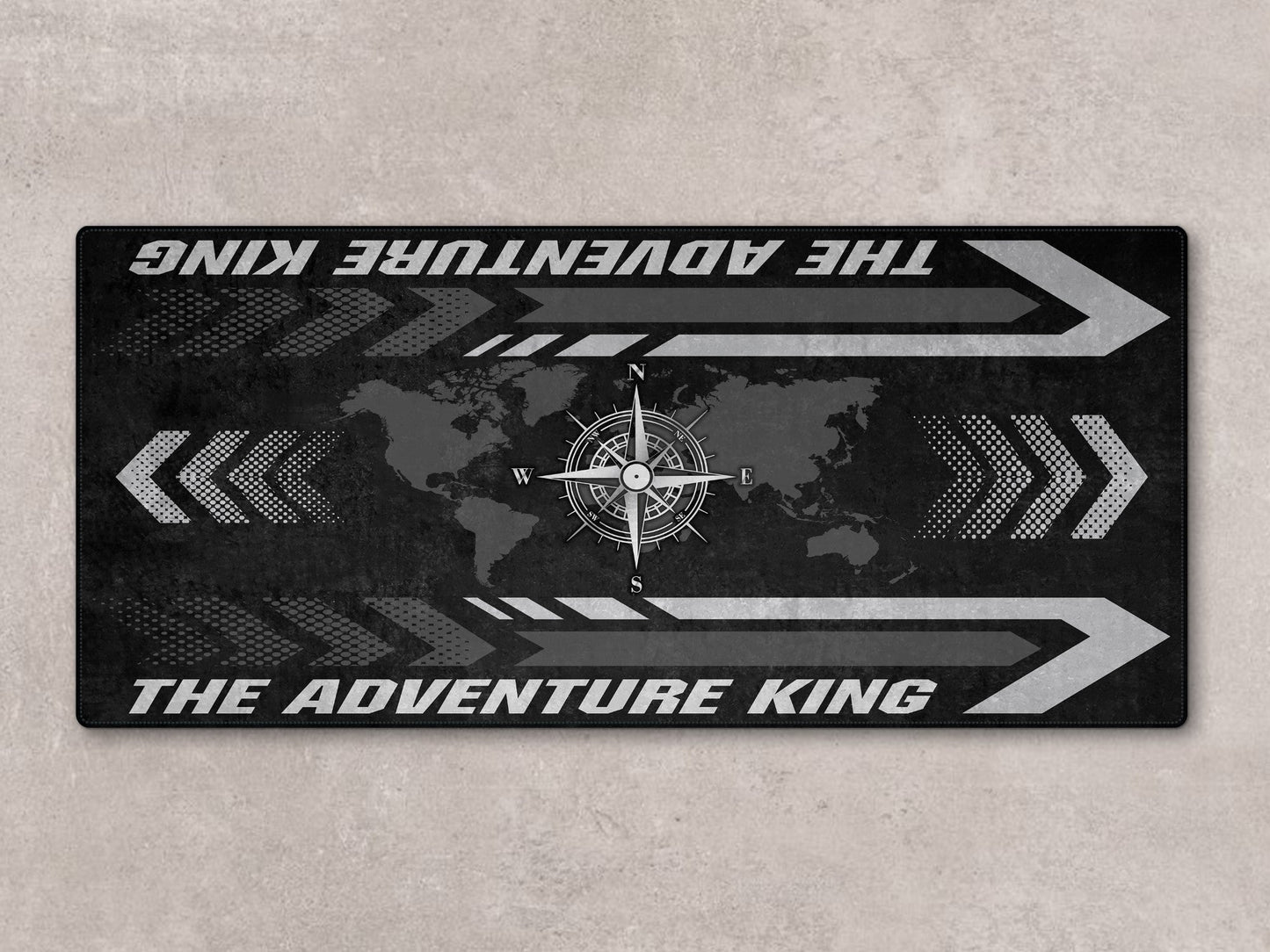 Motorcycle Mat for Adventure Motorcycle "The Adventure King" - MM7341