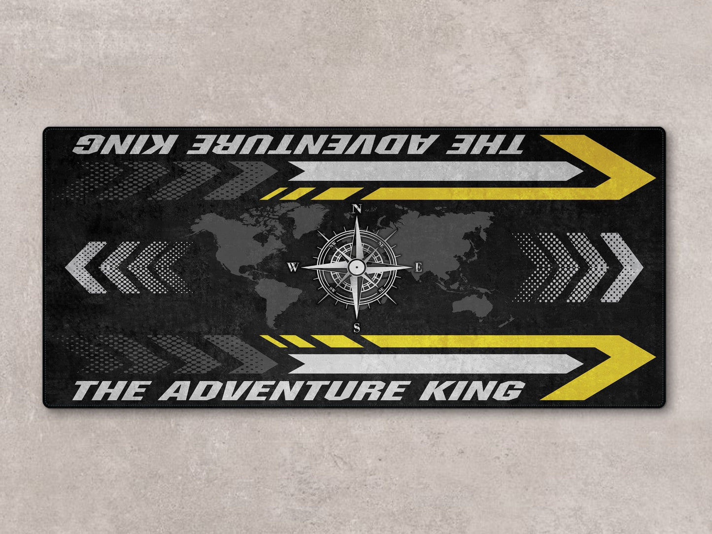 Motorcycle Mat for Adventure Motorcycle "The Adventure King" - MM7341