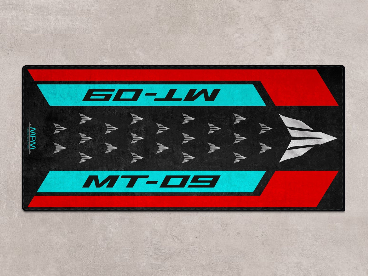 Designed Pit Mat for Yamaha MT-09 Motorcycle - MM7117