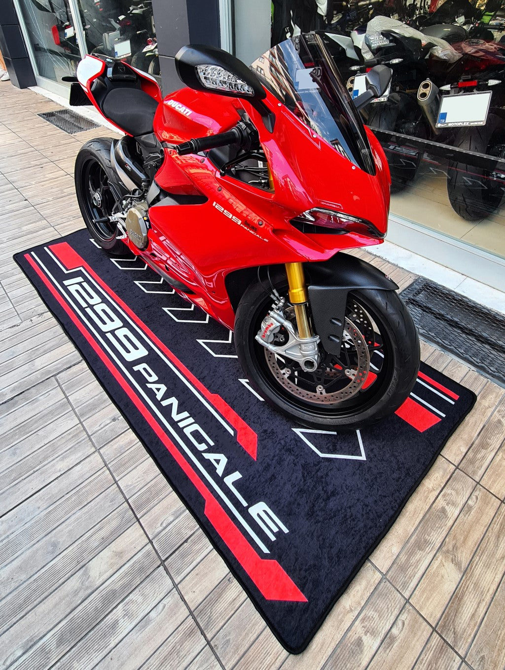 Designed Pit Mat for Ducati 1299 Panigale Motorcycle - MM7184