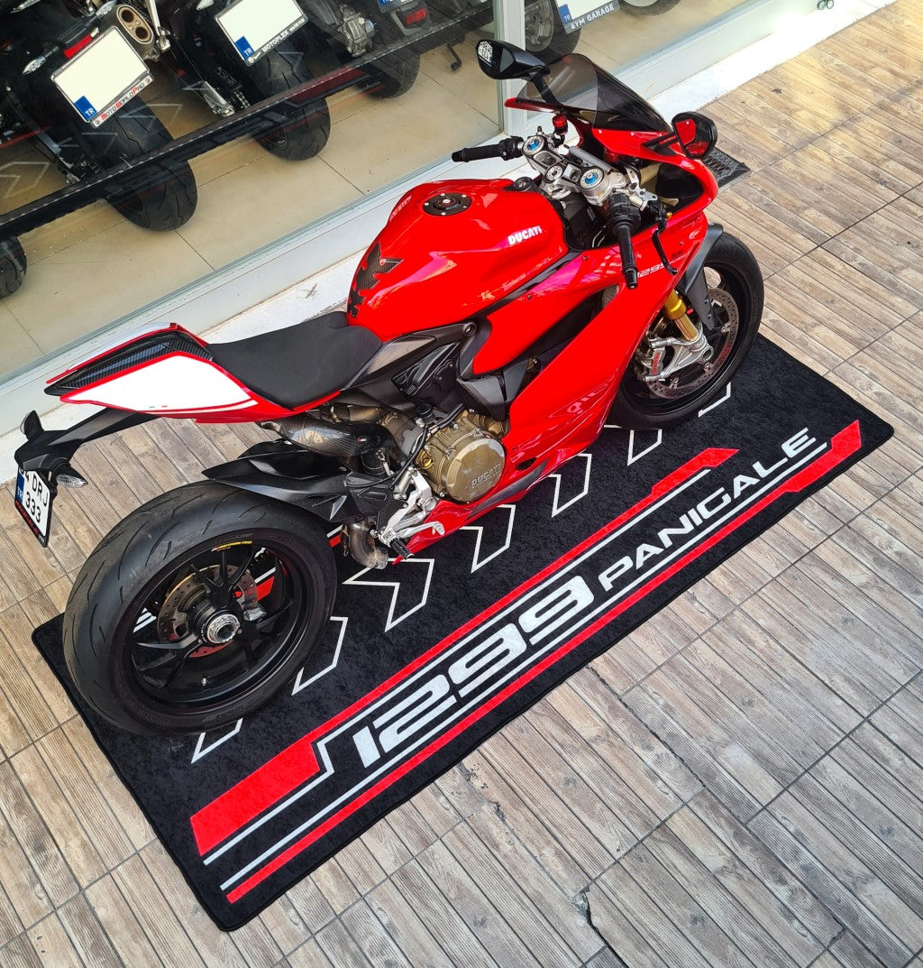 Designed Pit Mat for Ducati 1299 Panigale Motorcycle - MM7184