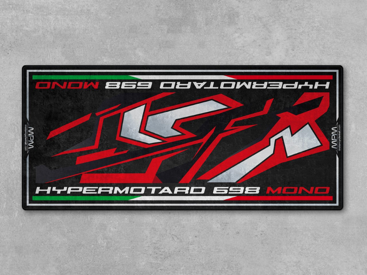 Designed Pit Mat for Ducati Hypermotard 698 Mono RVE Motorcycle - MM4105
