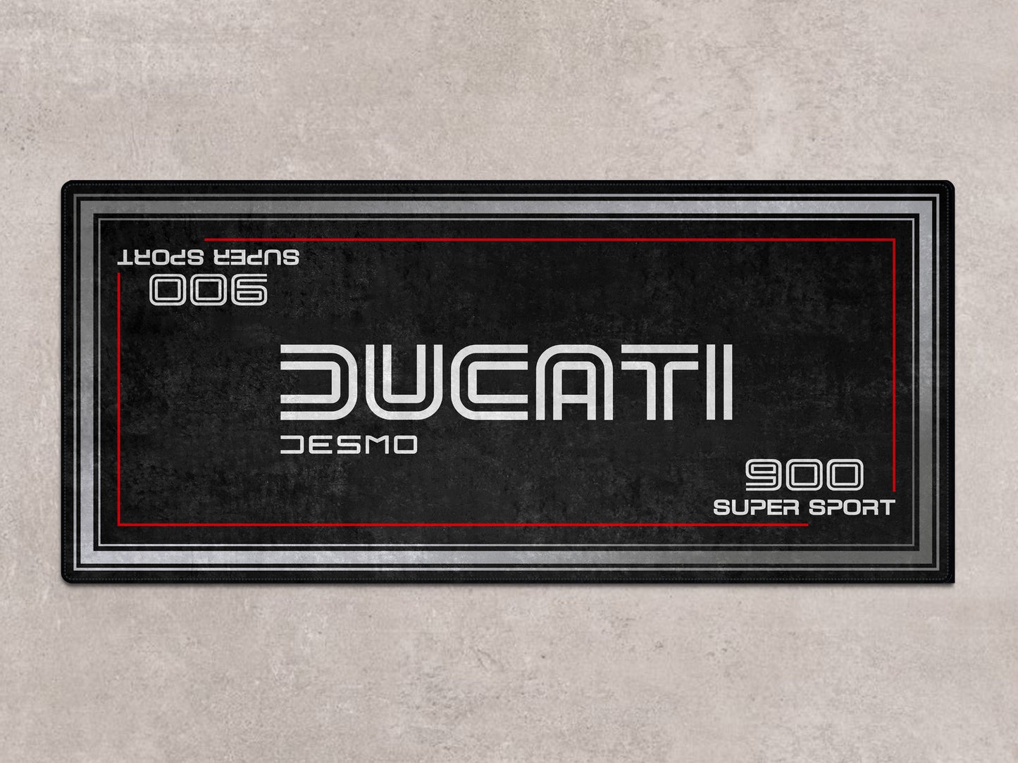 Designed Pit Mat for Ducati 900 SS Super Sport Motorcycle - MM7202