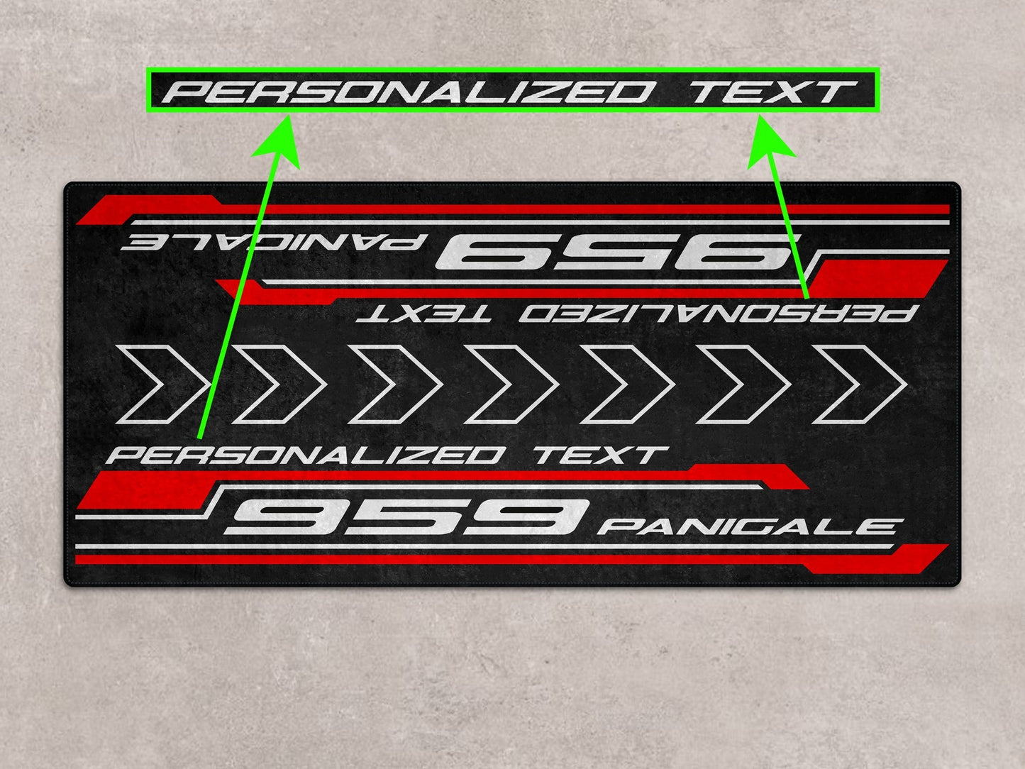 Designed Pit Mat for Ducati 959 Panigale Motorcycle - MM7172
