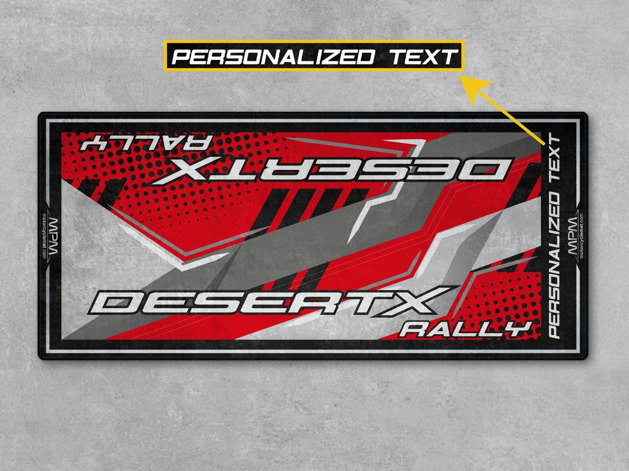 Motorcycle Mat for Ducati DesertX Rally Motorcycle - MM4104