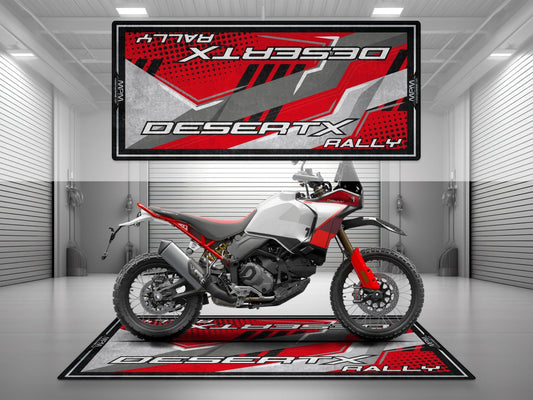 Motorcycle Mat for Ducati DesertX Rally Motorcycle - MM4104