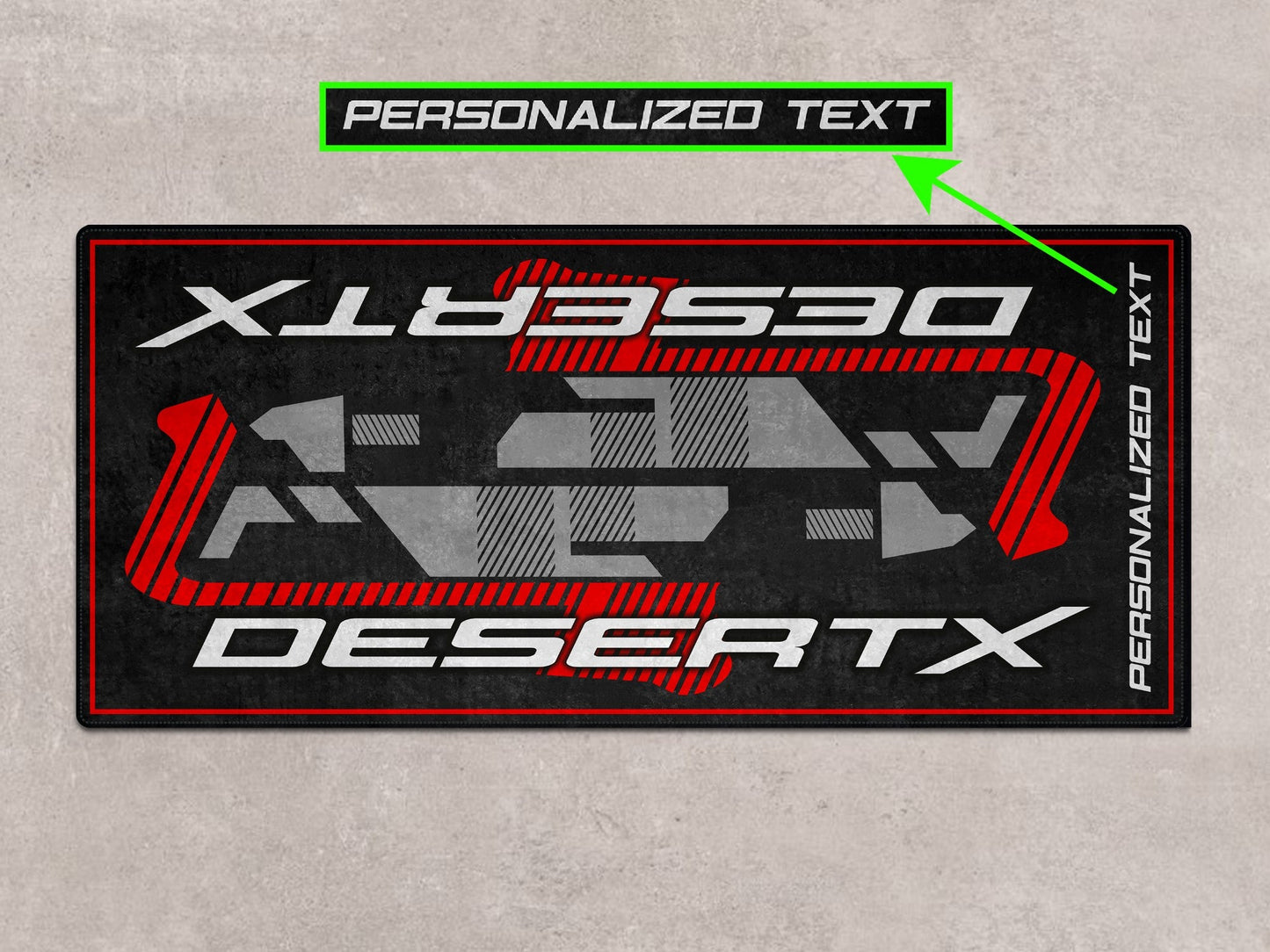 Designed Pit Mat for Ducati DesertX Motorcycle - MM7168