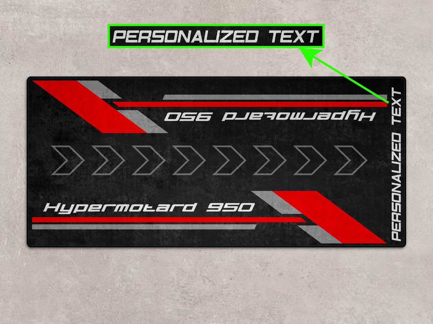 Designed Pit Mat for Ducati Hypermotard 950 Motorcycle - MM7178