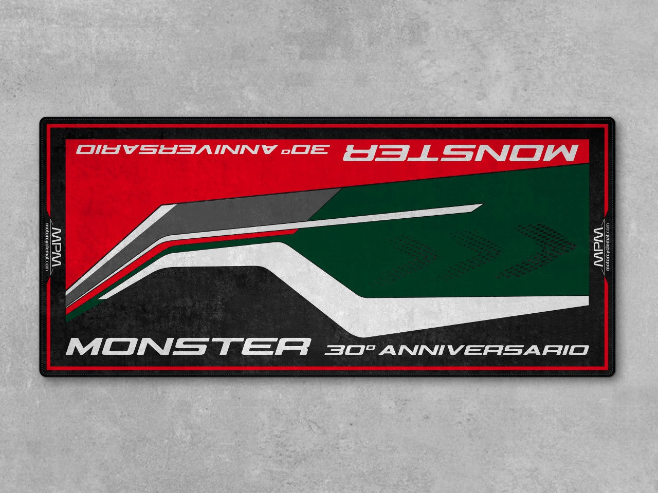 Motorcycle Mat for Ducati Monster 30th Anniversario Motorcycle - MM4106