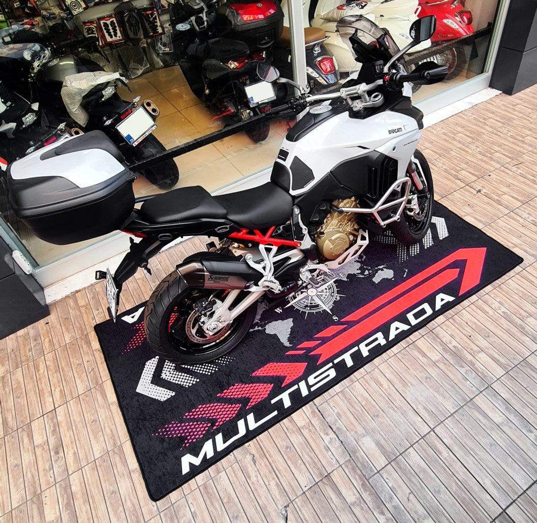 Designed Pit Mat for Ducati Multistrada Motorcycle - MM7177