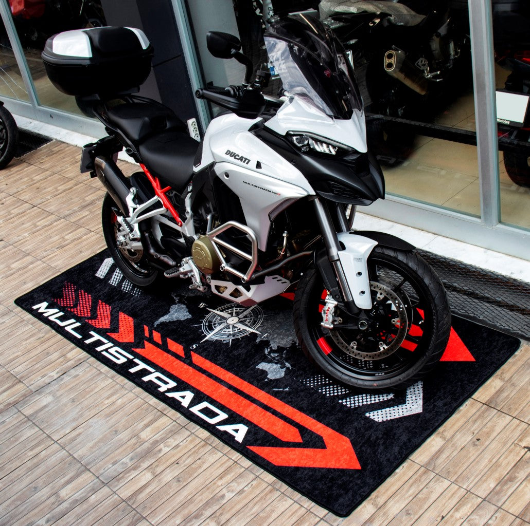 Designed Pit Mat for Ducati Multistrada Motorcycle - MM7177