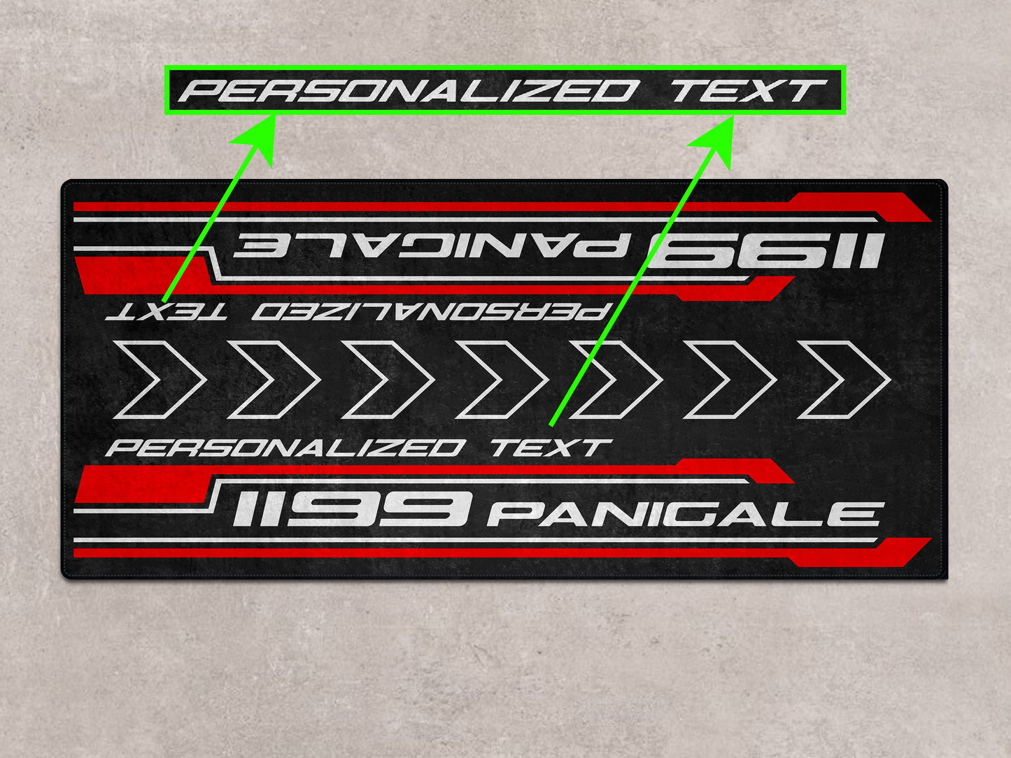 Designed Pit Mat for Ducati 1199 Panigale Motorcycle - MM7182