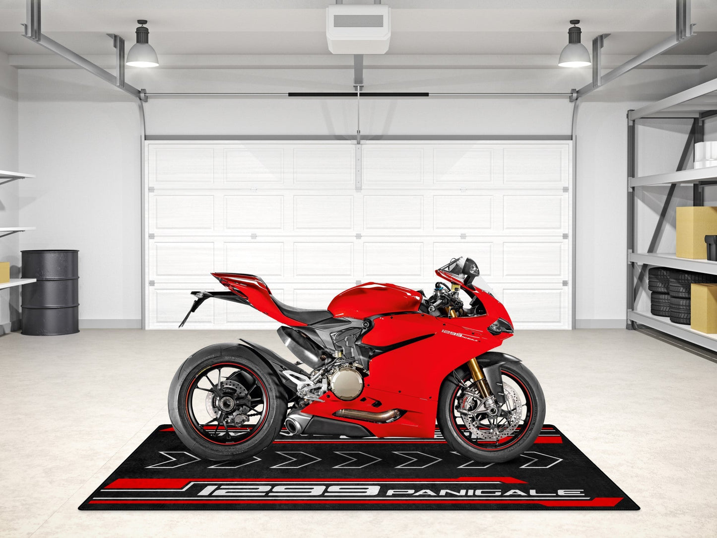 Designed Pit Mat for Ducati 1299 Panigale Motorcycle - MM7184