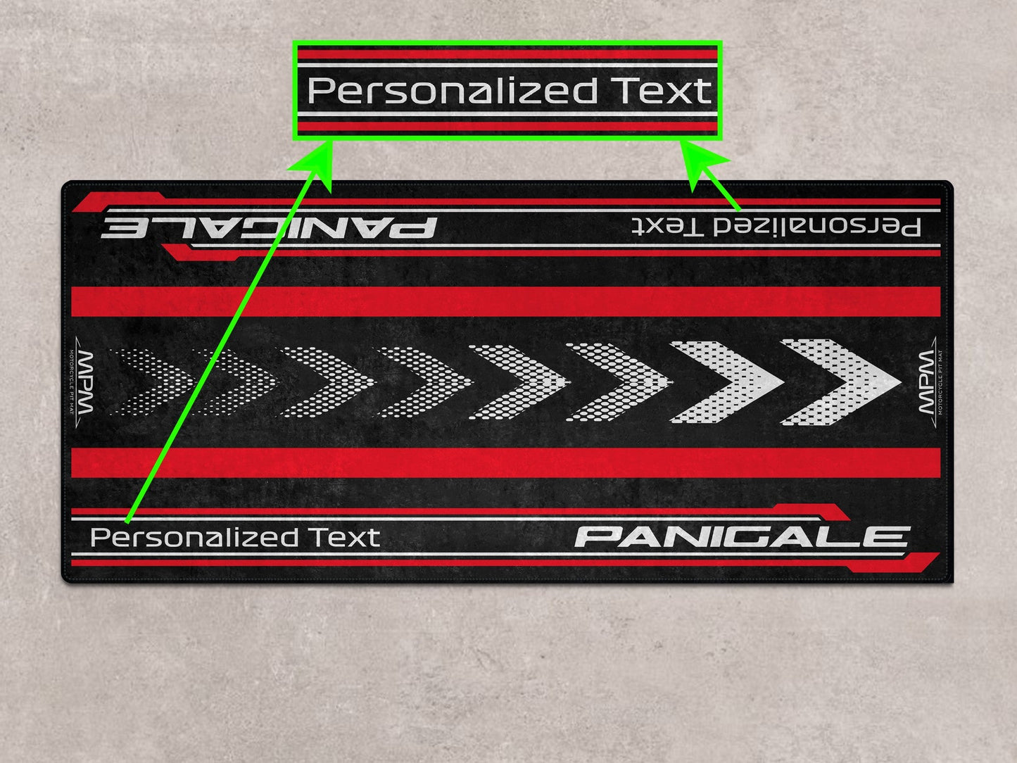 Designed Pit Mat for Ducati Panigale Motorcycle - MM7181