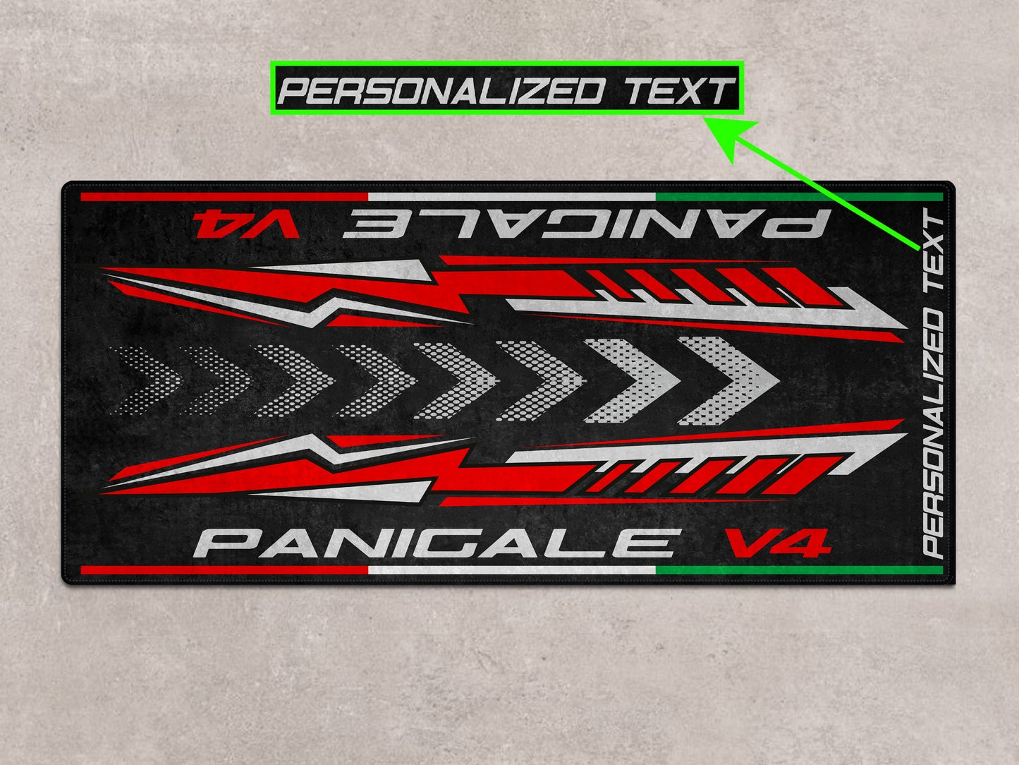 Designed Pit Mat for Ducati Panigale V4 Motorcycle - MM7187