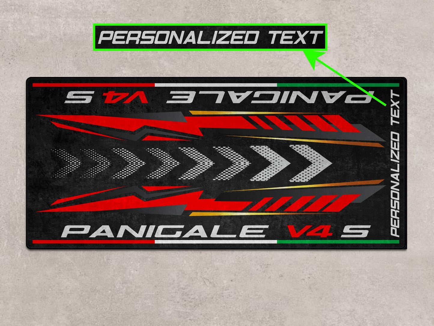Designed Pit Mat for Ducati Panigale V4 S Motorcycle - MM7188