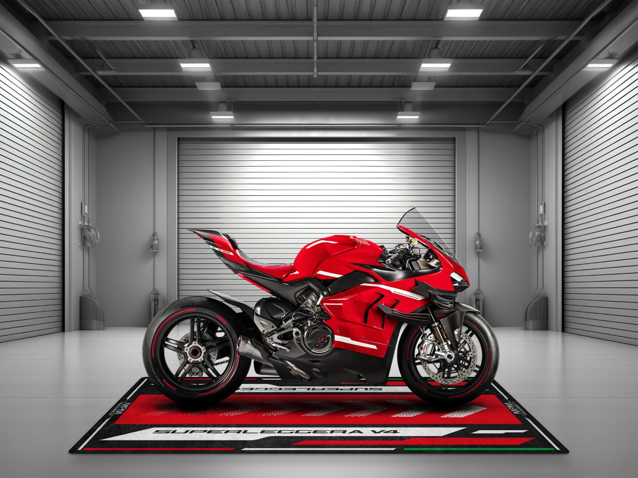Motorcycle Mat for Ducati Superleggera V4 Motorcycle - MM4117