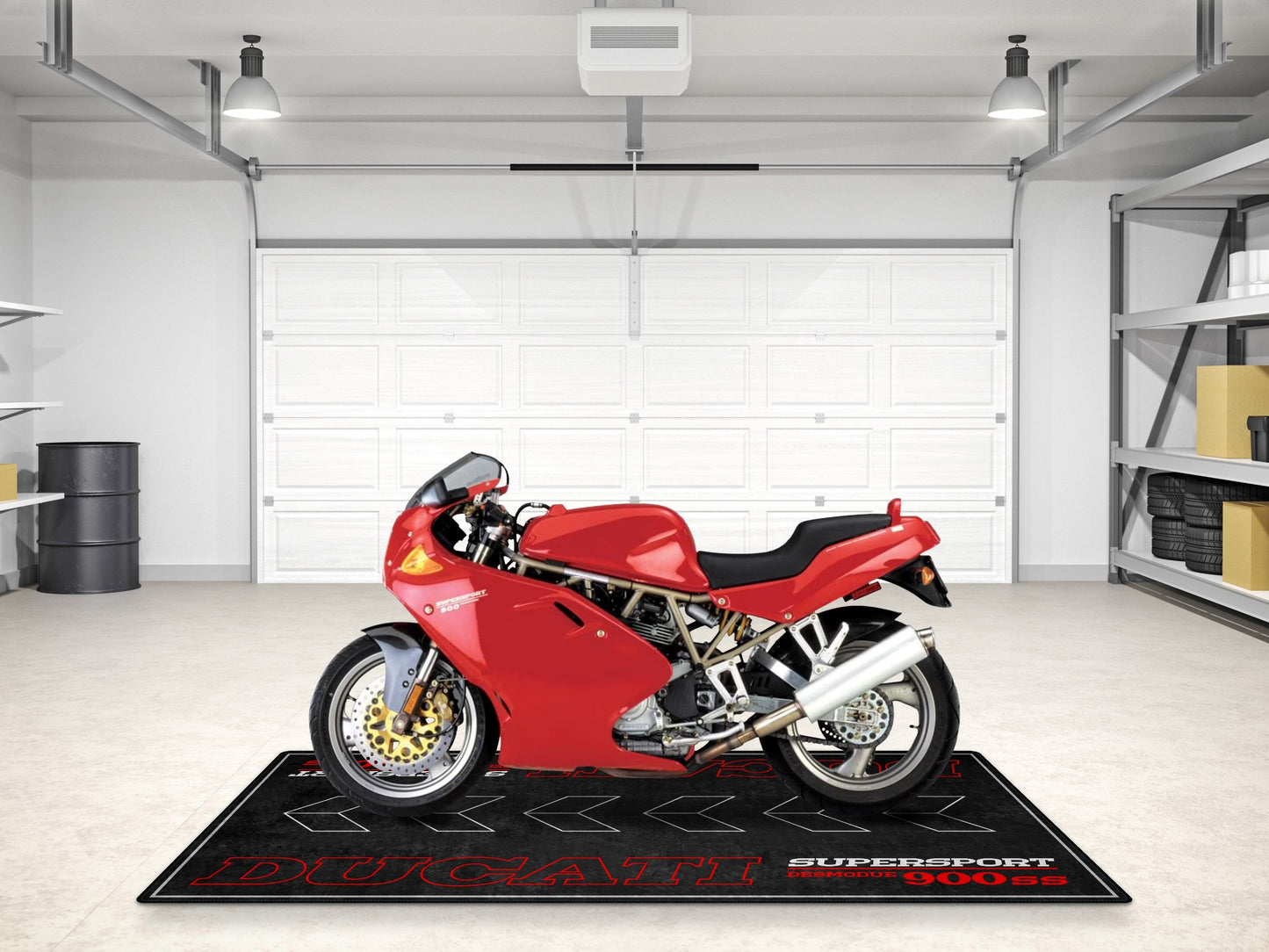 Designed Pit Mat for Ducati Supersport 900SS Motorcycle - MM7272