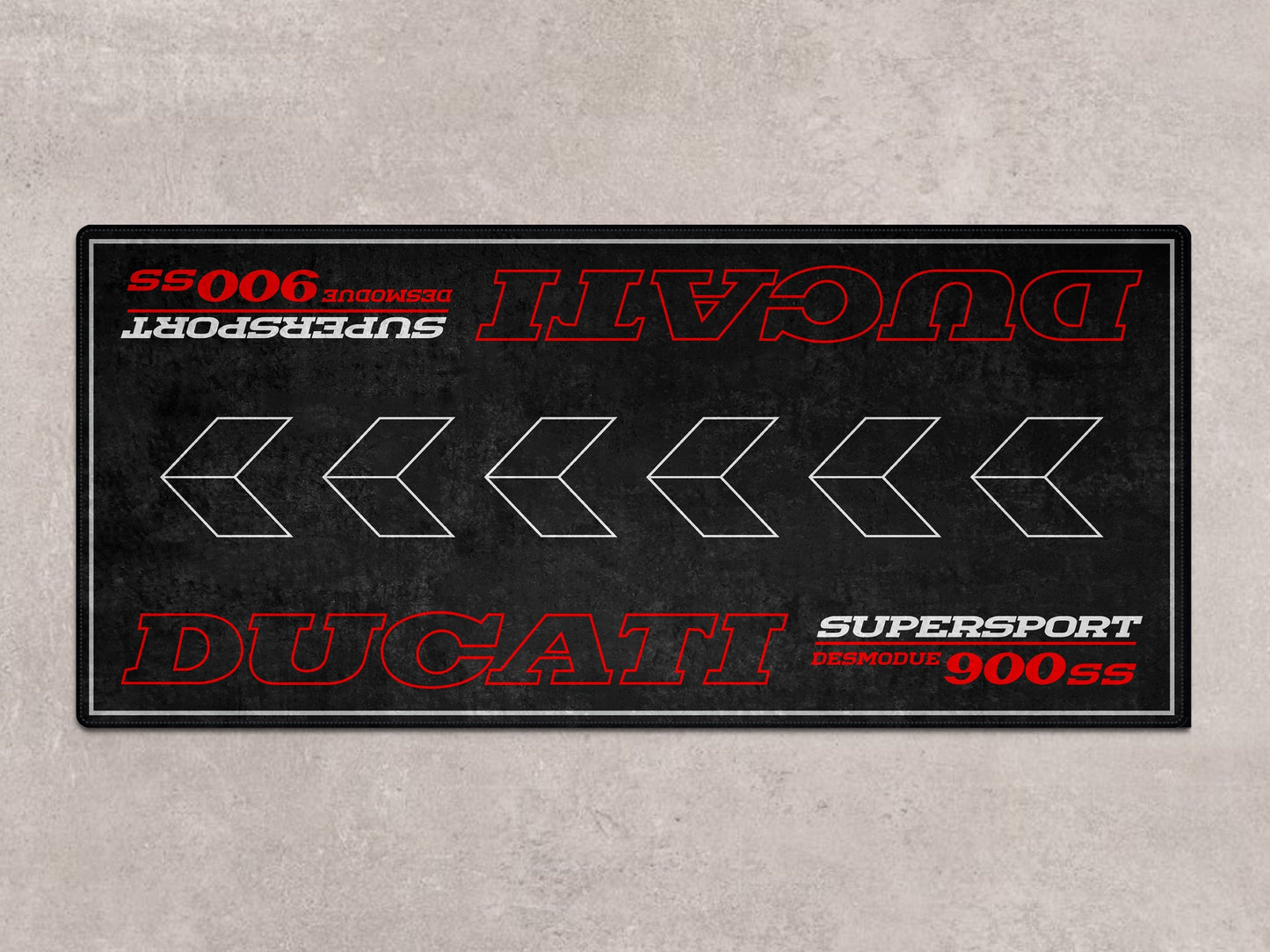Designed Pit Mat for Ducati Supersport 900SS Motorcycle - MM7272