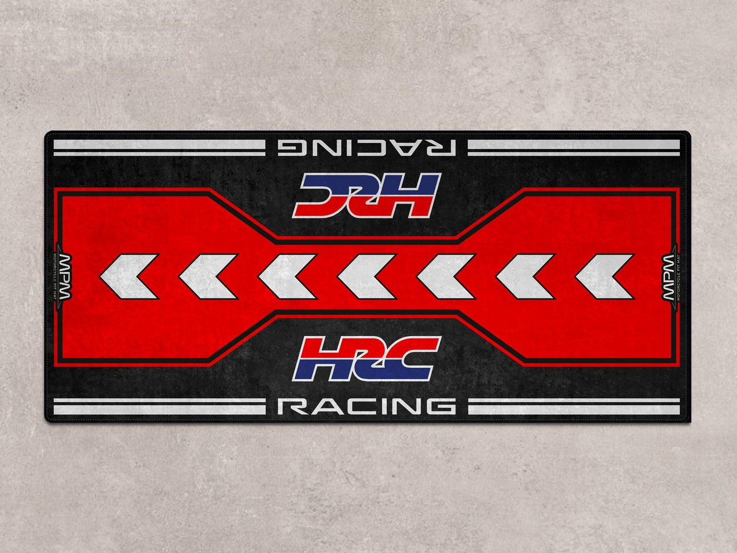 Designed Pit Mat for Honda HRC Motorcycle - MM7147