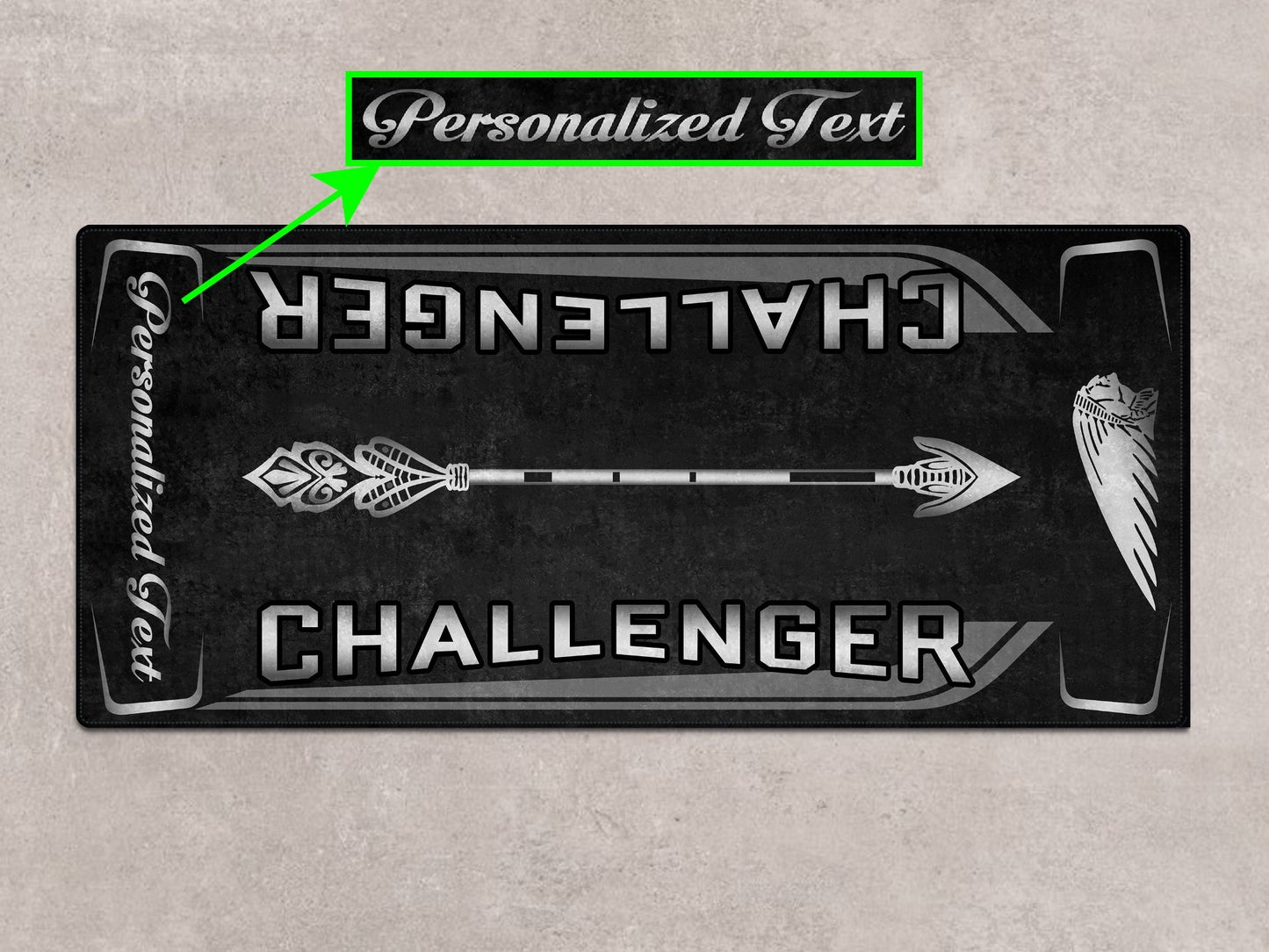 Designed Pit Mat for Indian Challenger Motorcycle - MM7331