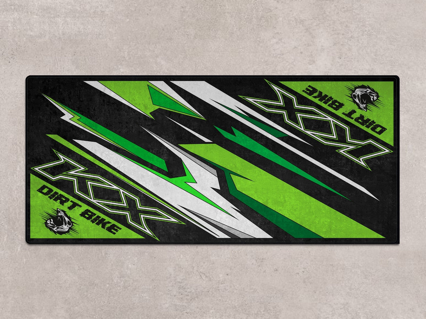 Designed Pit Mat for Kawasaki KX Motorcycle - MM7252