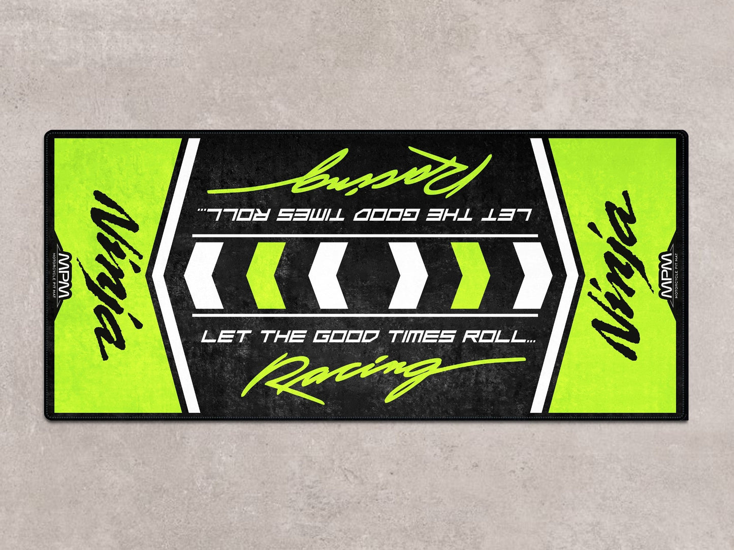 Designed Pit Mat for Kawasaki Ninja Motorcycle - MM7136