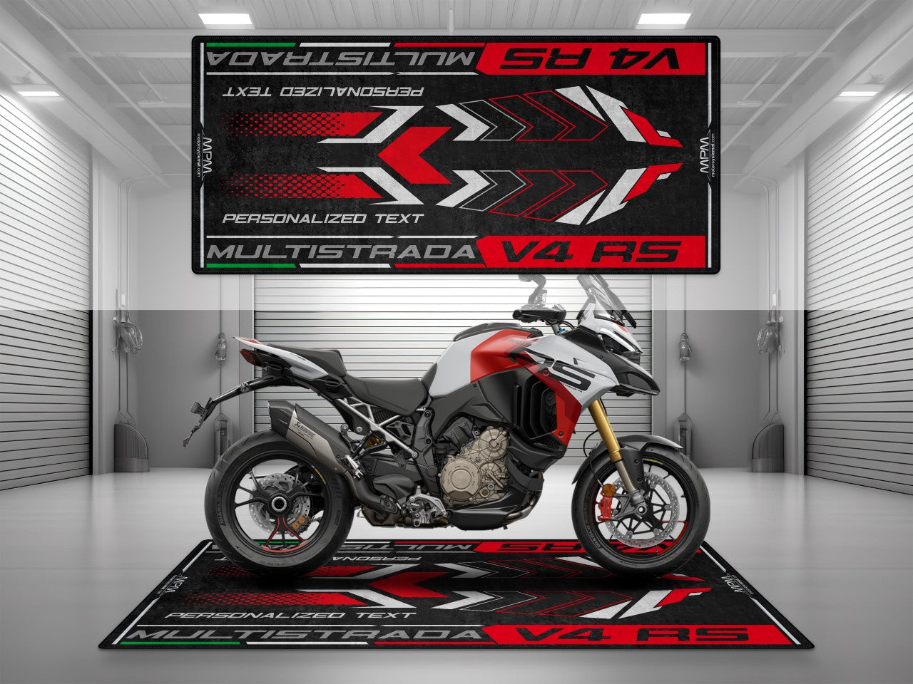 Motorcycle Mat for Ducati Multistrada V4 RS Motorcycle - MM4114