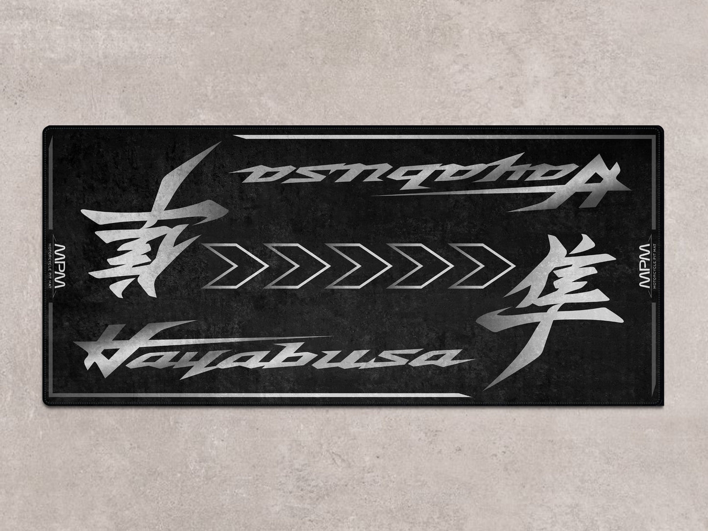 Designed Pit Mat for Suzuki Hayabusa Motorsport Motorcycle - MM7129