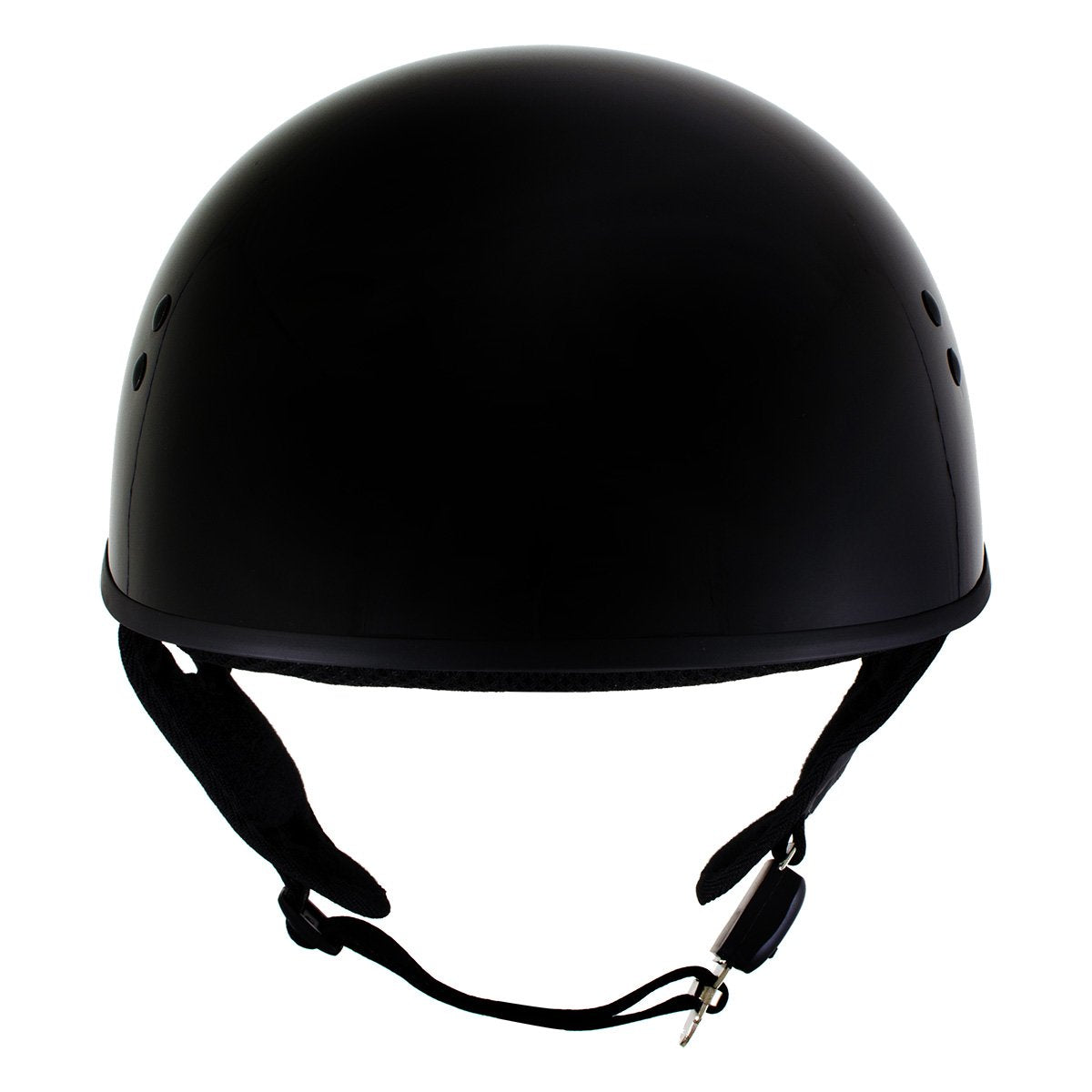 Hot Leathers T68 'The O.G.' Gloss Black DOT Helmet with MP7922FMSET Heated Balaclava Bundle