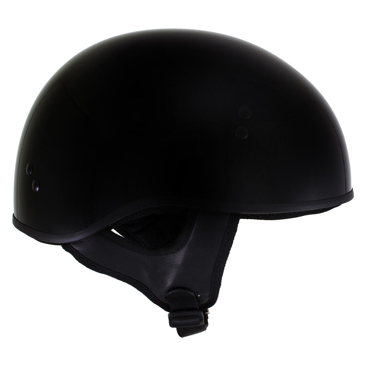 Hot Leathers T68-SP 'The O.G.' No Logo Flat Black DOT Helmet with MP7922FMSET Heated Balaclava Bundle