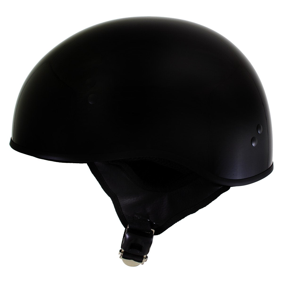 Hot Leathers T68-SP 'The O.G.' No Logo Flat Black DOT Helmet with MP7922FMSET Heated Balaclava Bundle