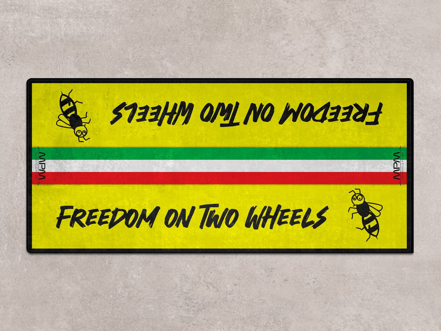 Designed Pit Mat for Vespa Scooter Motorcycle - MM7217