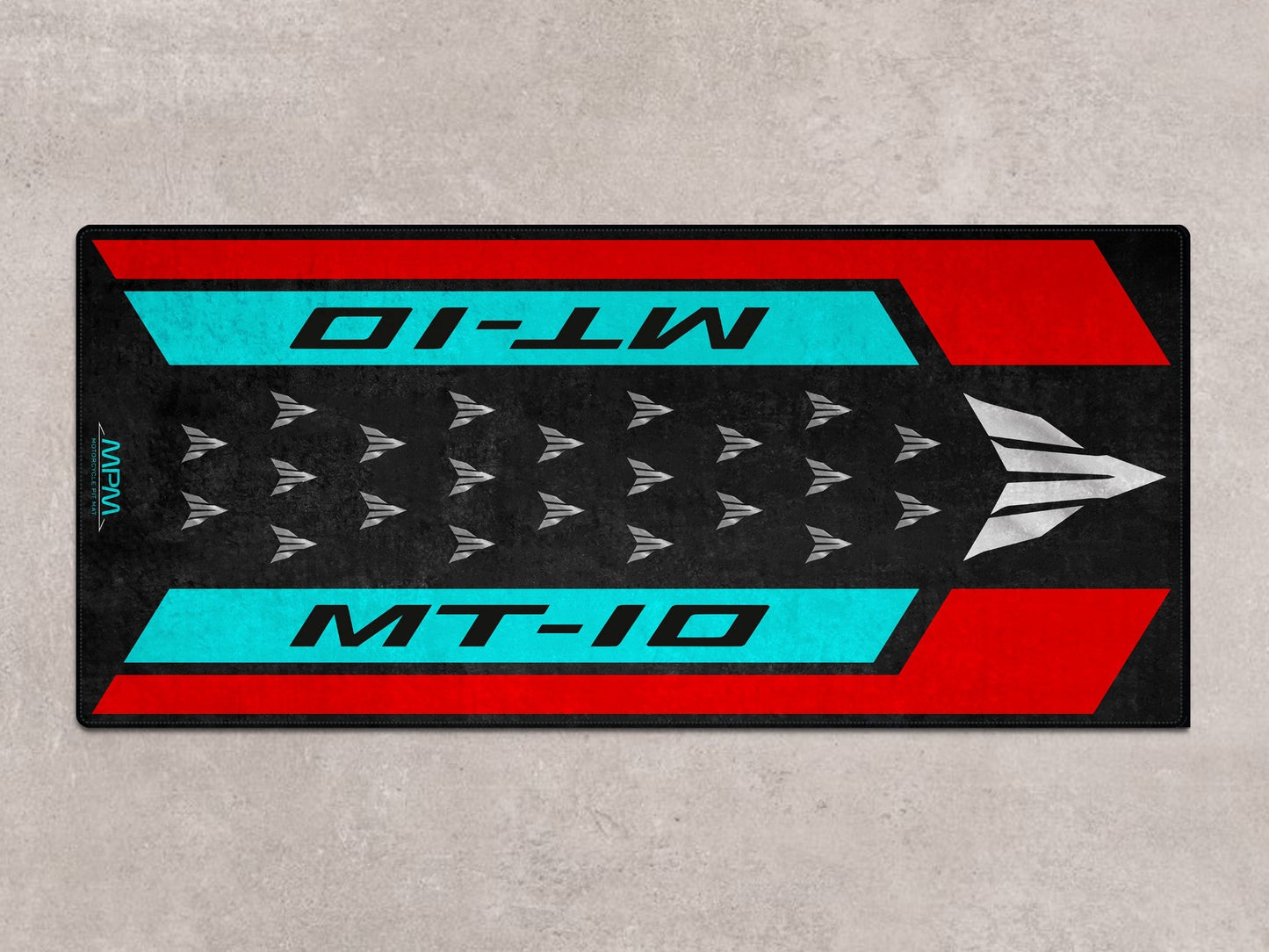 Designed Pit Mat for Yamaha MT-10 Motorcycle - MM7115