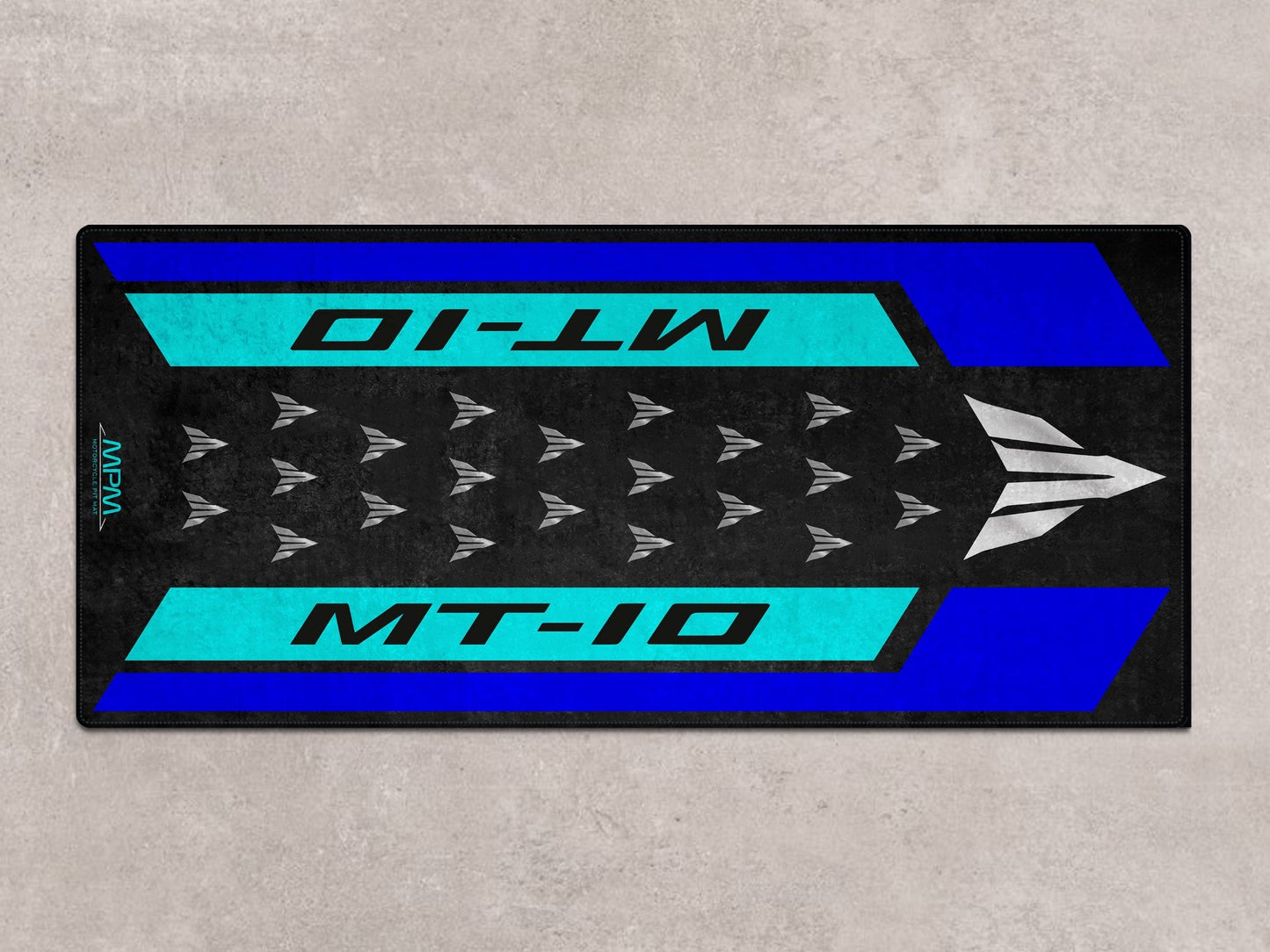 Designed Pit Mat for Yamaha MT-10 Motorcycle - MM7115