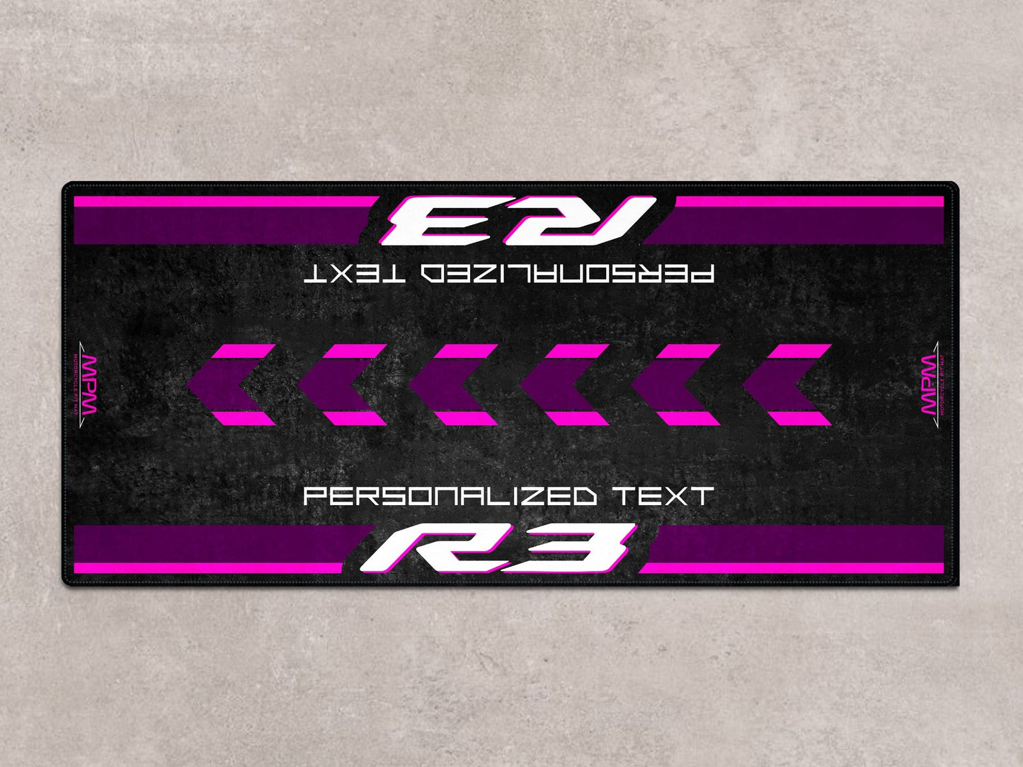 Designed Pit Mat for Yamaha R3 Motorcycle - MM7114