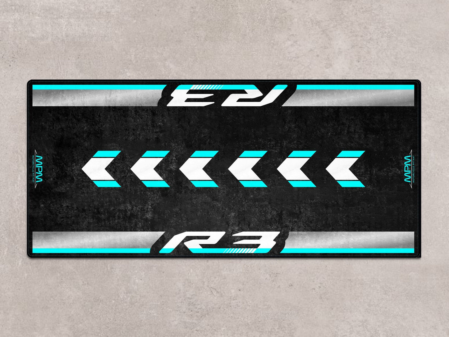 Designed Pit Mat for Yamaha R3 Motorcycle - MM7114