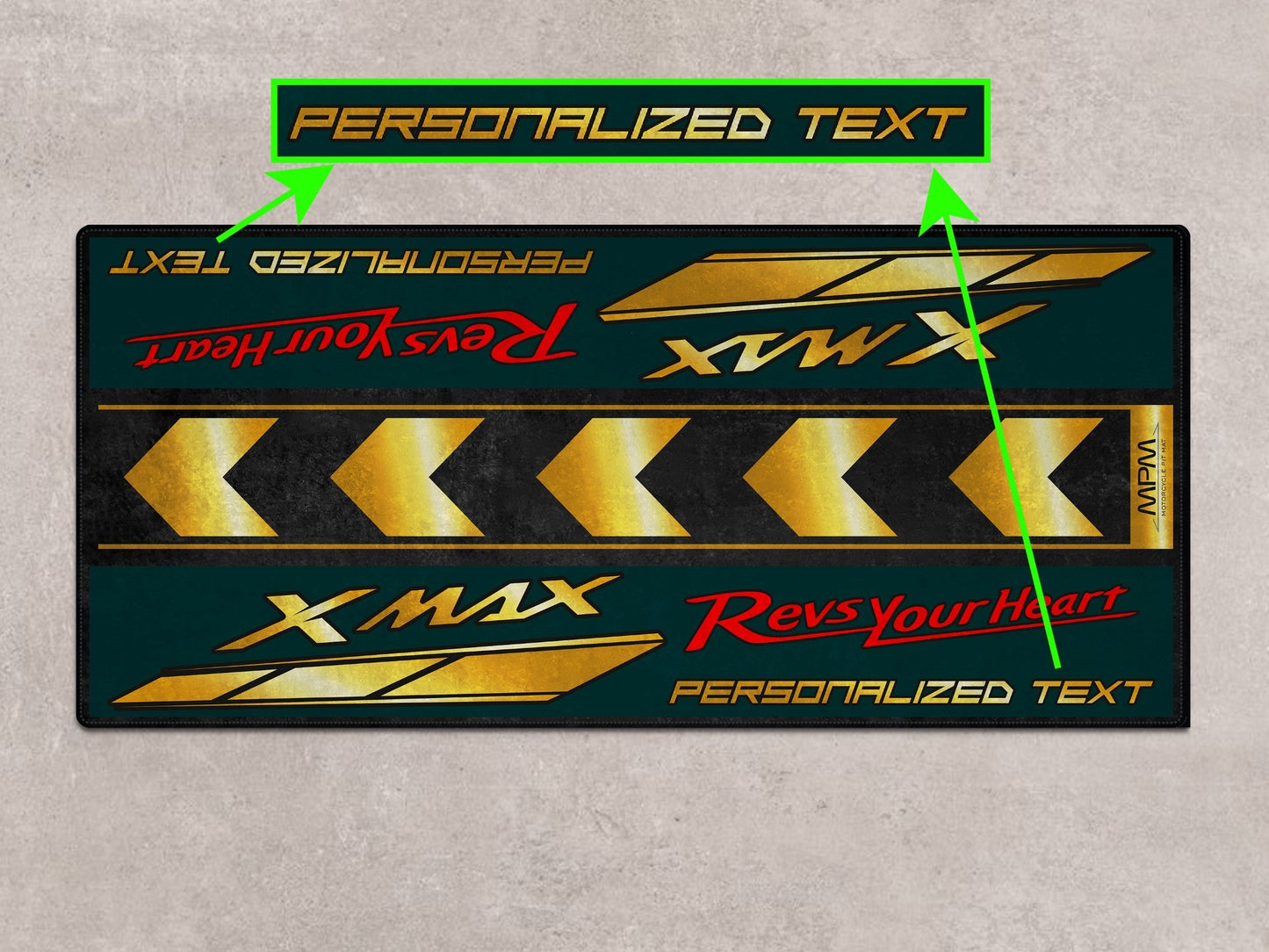 Designed Pit Mat for Yamaha Xmax Motorcycle - MM7124