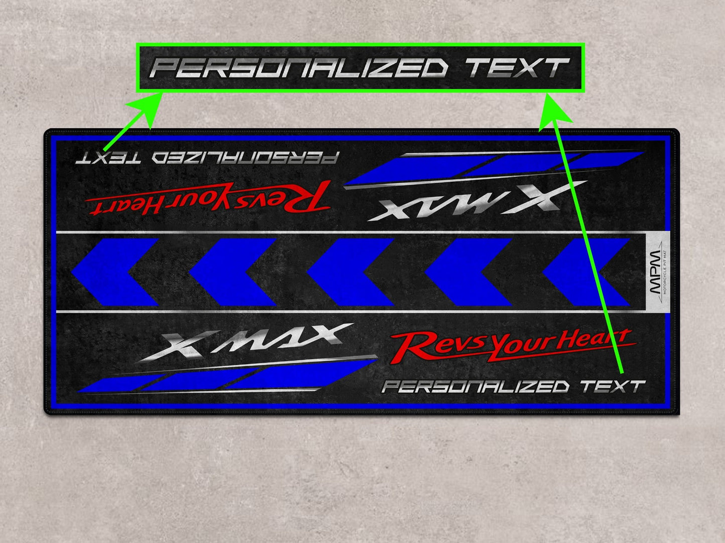 Designed Pit Mat for Yamaha Xmax Motorcycle - MM7124
